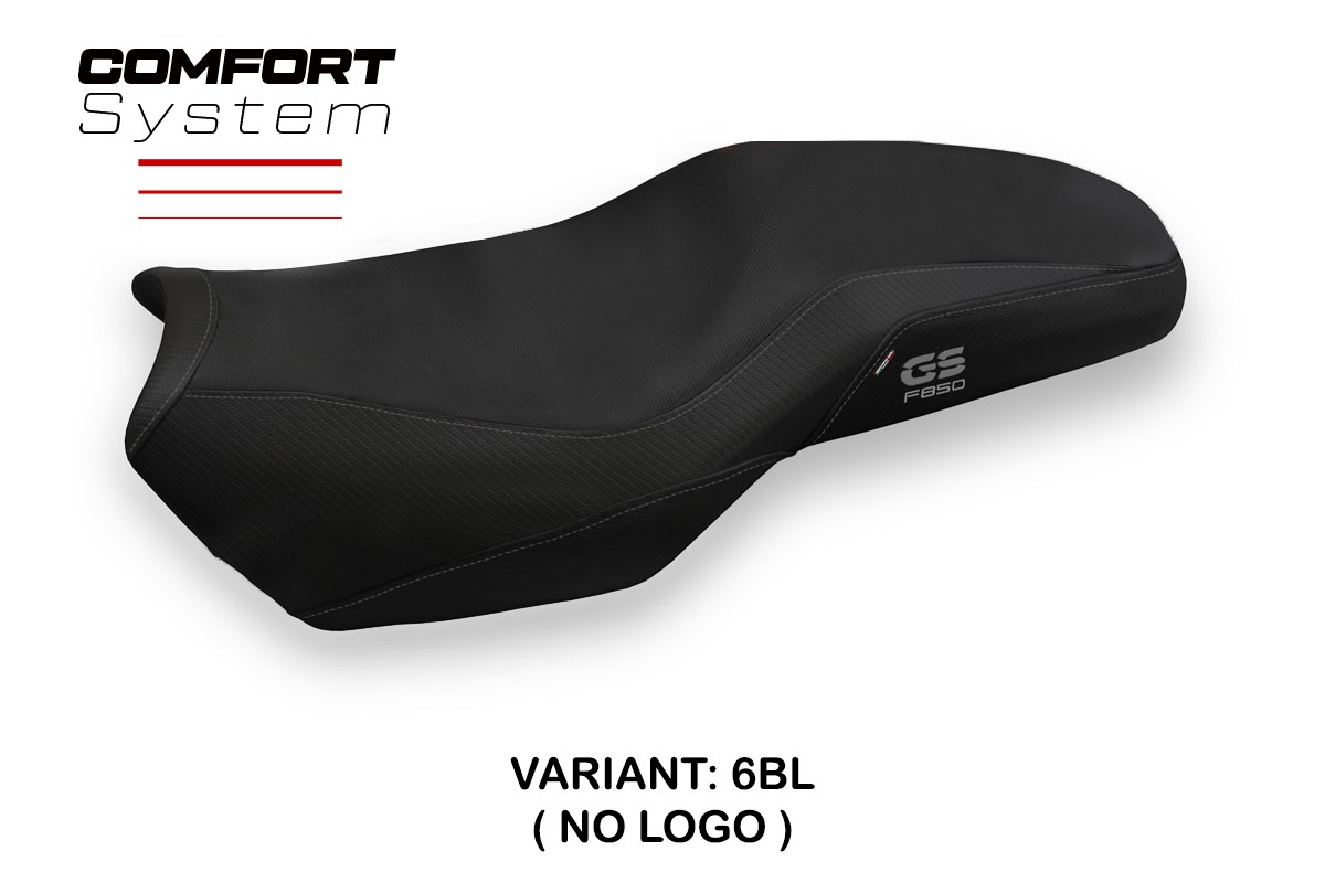 Rivestimento sella TPZ Panama 3 Comfort Logo nero BMW F850GS 2018-2025