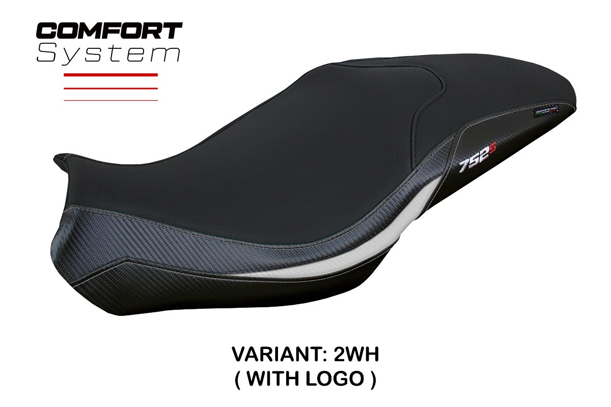 Rivestimento sella TPZ Lima Comfort Logo bianco Benelli 752S 2019-2025