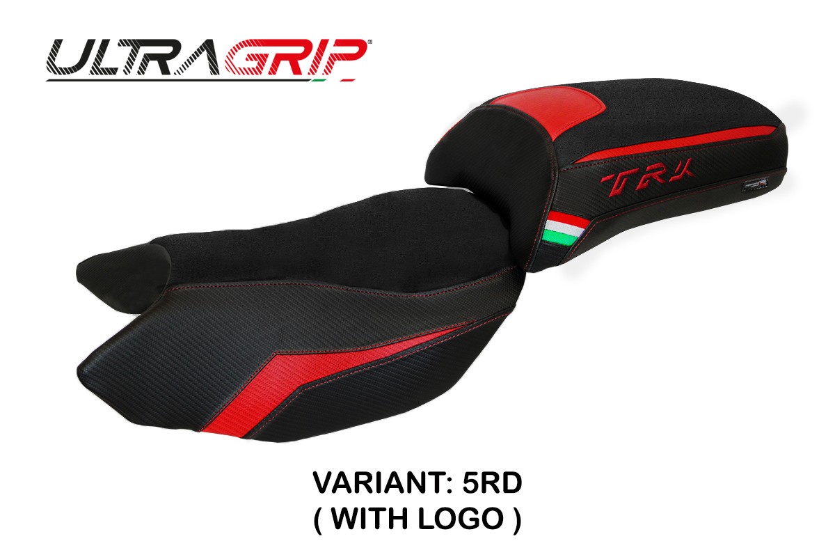 Rivestimento sella TPZ Merida Ultragrip Logo rosso Benelli TRK502 2017-2025