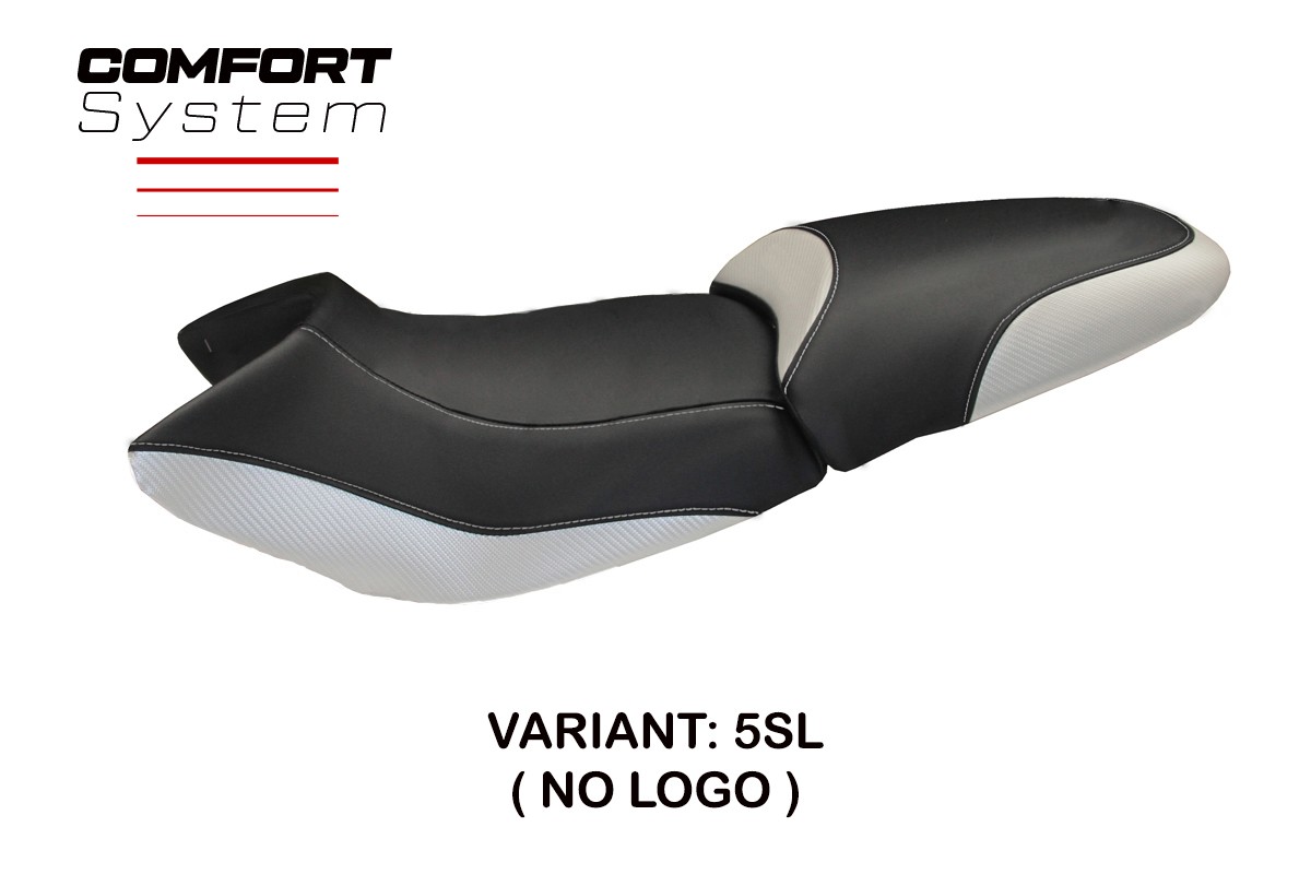 Rivestimento sella TPZ Massimo Carbon Color Comfort argento BMW R1150R 2000-2007