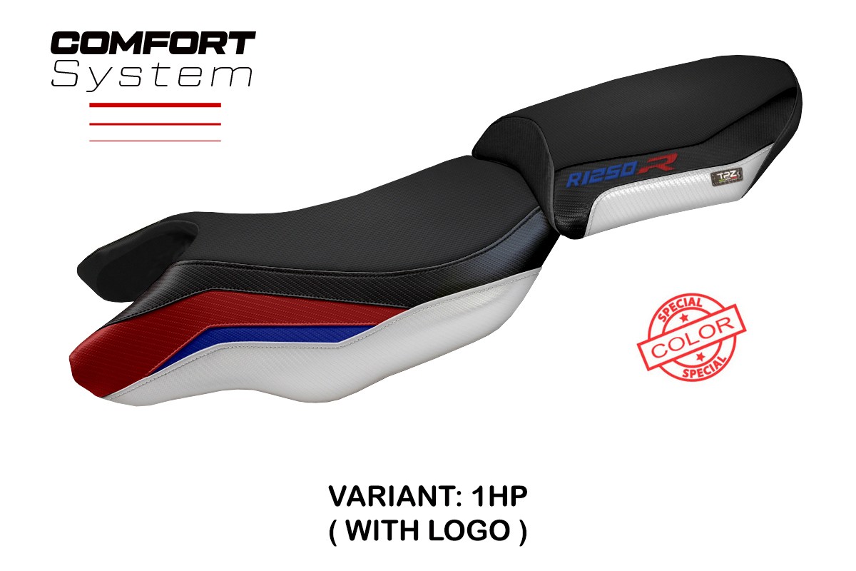 Rivestimento sella TPZ Puma Comfort Logo Special colore HP BMW R1250R 2019-2025