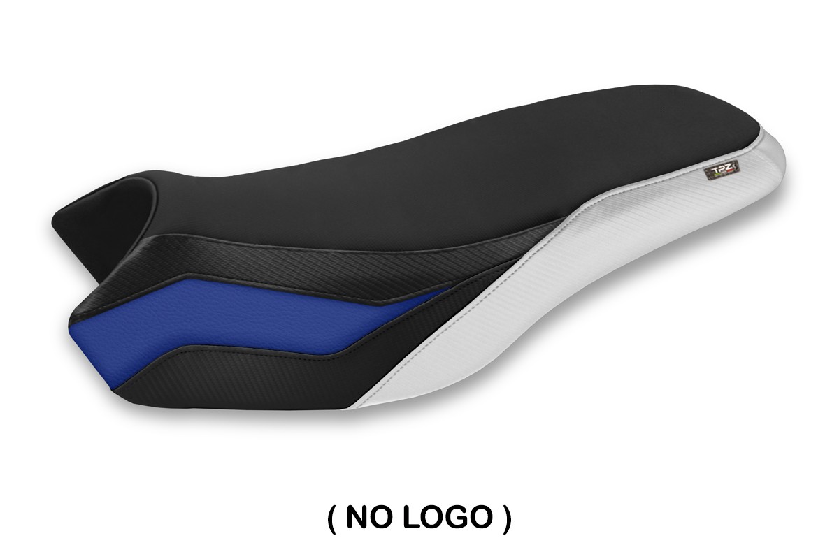 TPZ Affile blue-white Saddle covering BMW R1200/1250GS Rallye 2017-2024