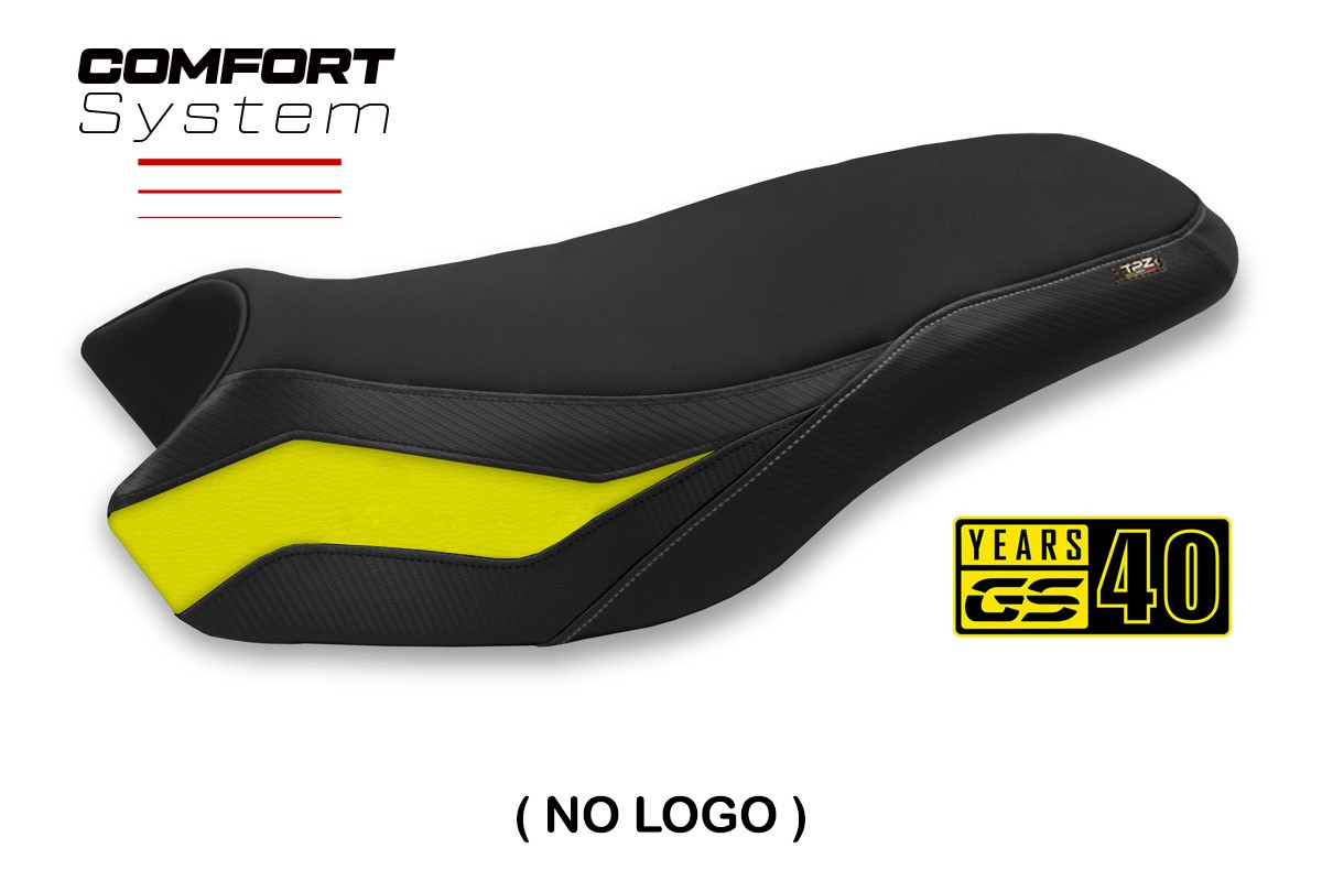 Rivestimento sella TPZ Sa Dao Comfort giallo BMW R1200/1250GS Rallye 2017-2024
