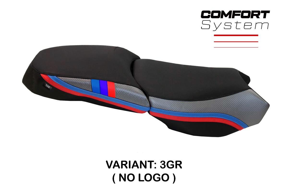 TPZ Exclusive Anniversary Comfort grey Saddle covering BMW R1200GS Adventure 2013-2018