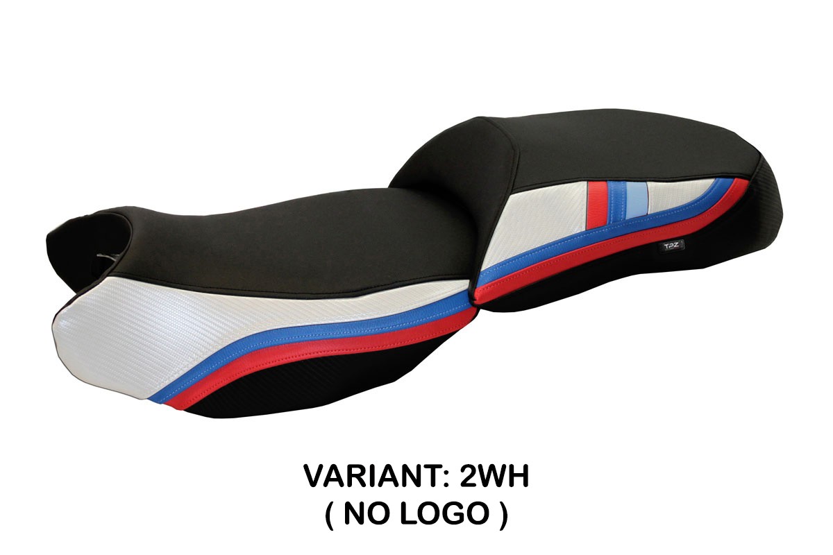 TPZ Exclusive Anniversary white Saddle covering BMW R1200GS 2013-2018