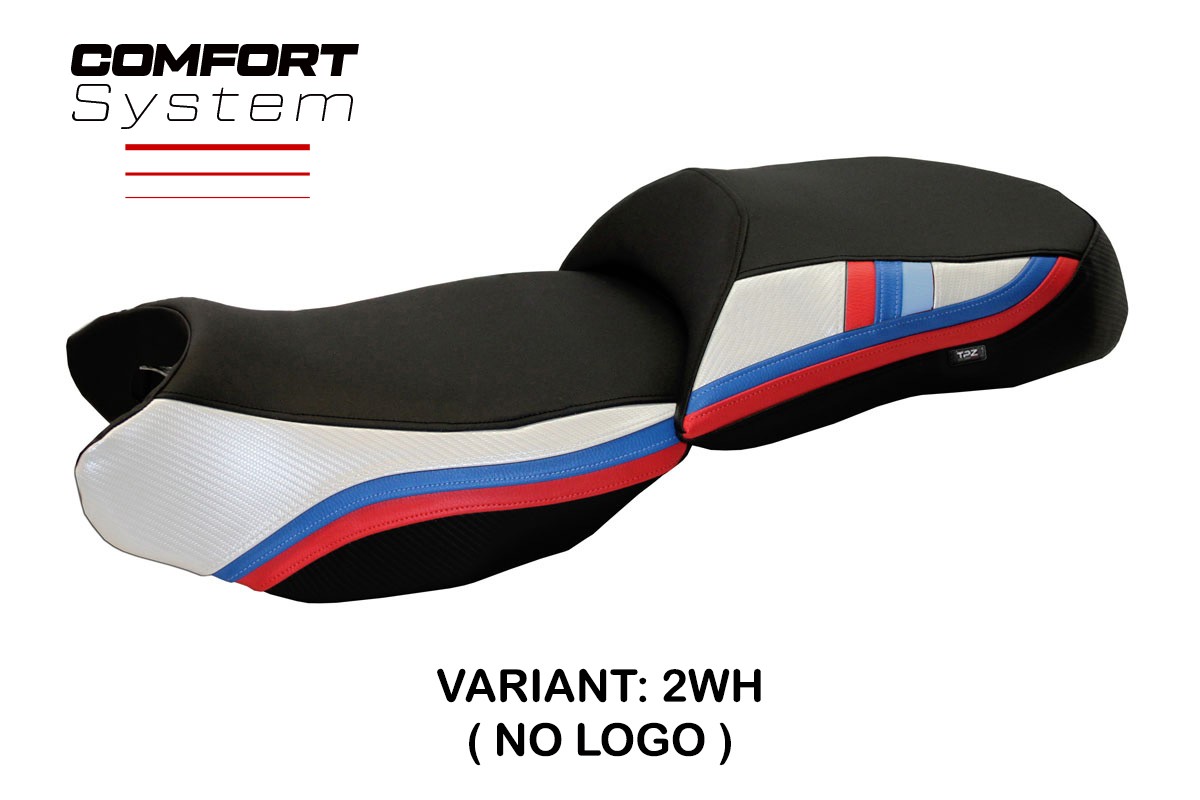 TPZ Exclusive Anniversary Comfort white Saddle covering BMW R1200GS 2013-2018