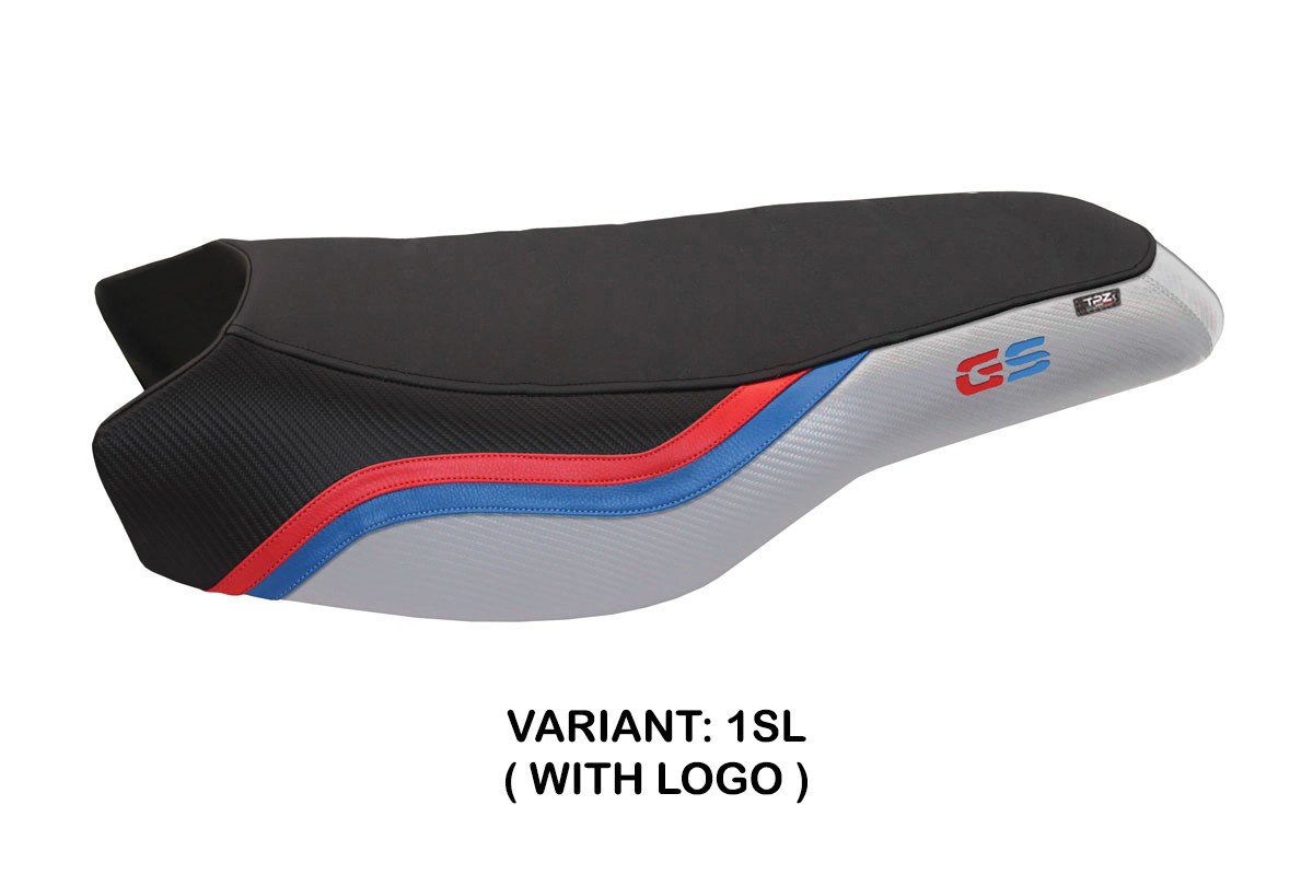 TPZ Bonn 2 silver Saddle covering Logo BMW R1200/1250GS Rallye 2017-2024