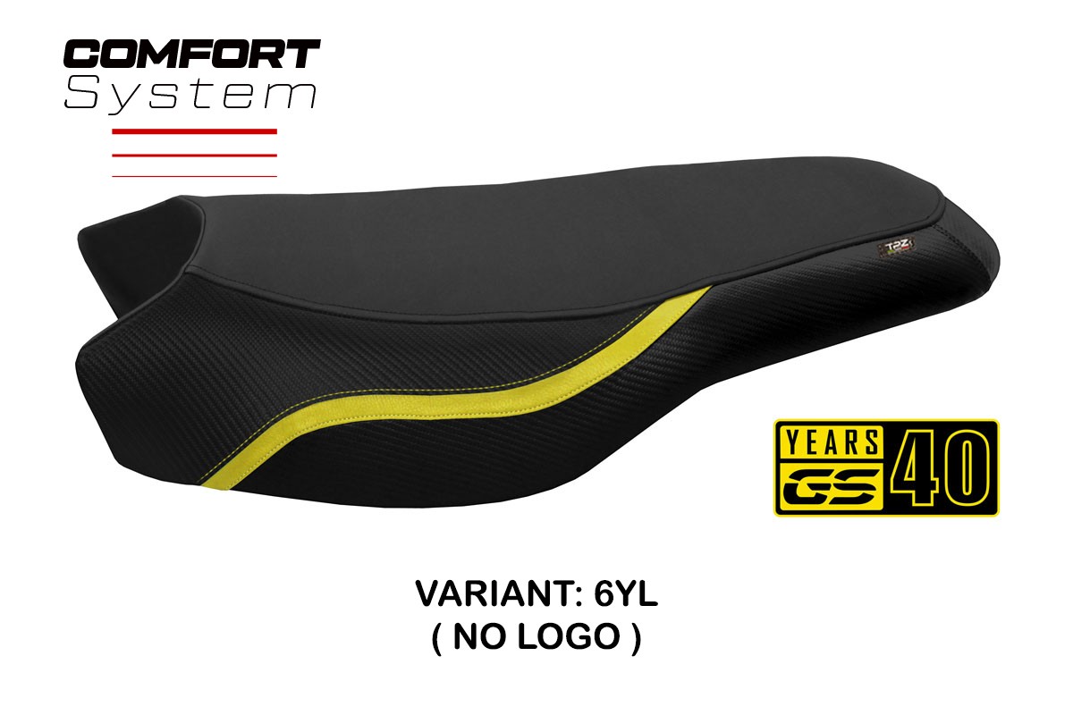 TPZ Bonn 2 Comfort yellow Saddle covering BMW R1200/1250GS Rallye 2017-2024