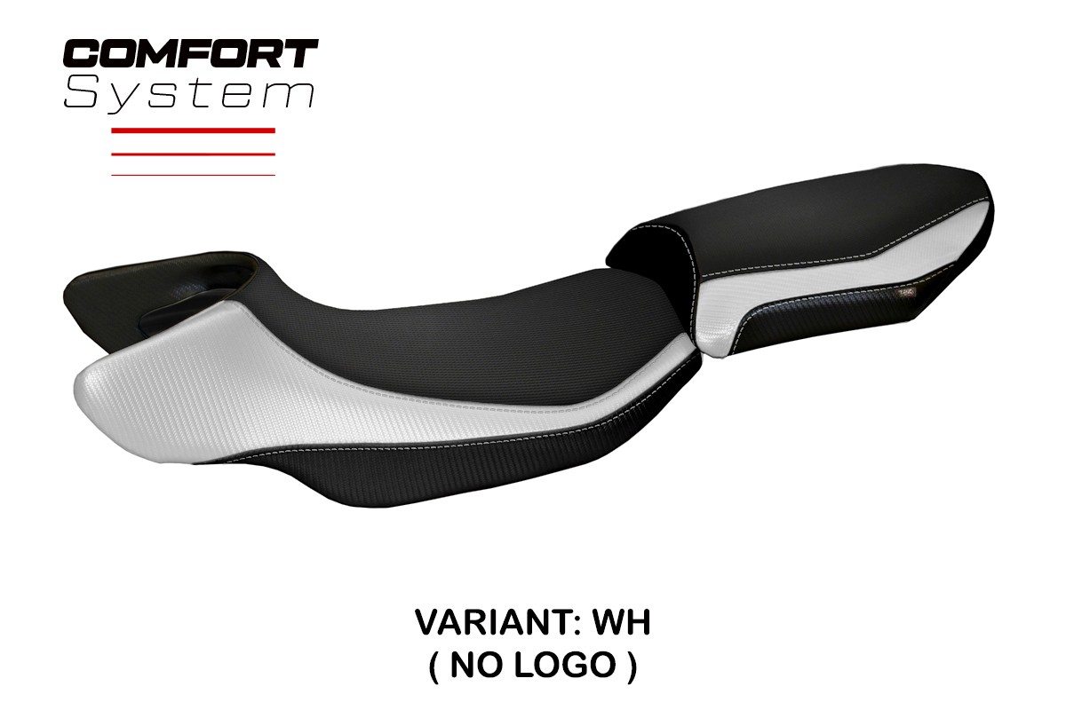 TPZ Aurelia Color RS Comfort white Saddle covering BMW R1200RS 2015-2019