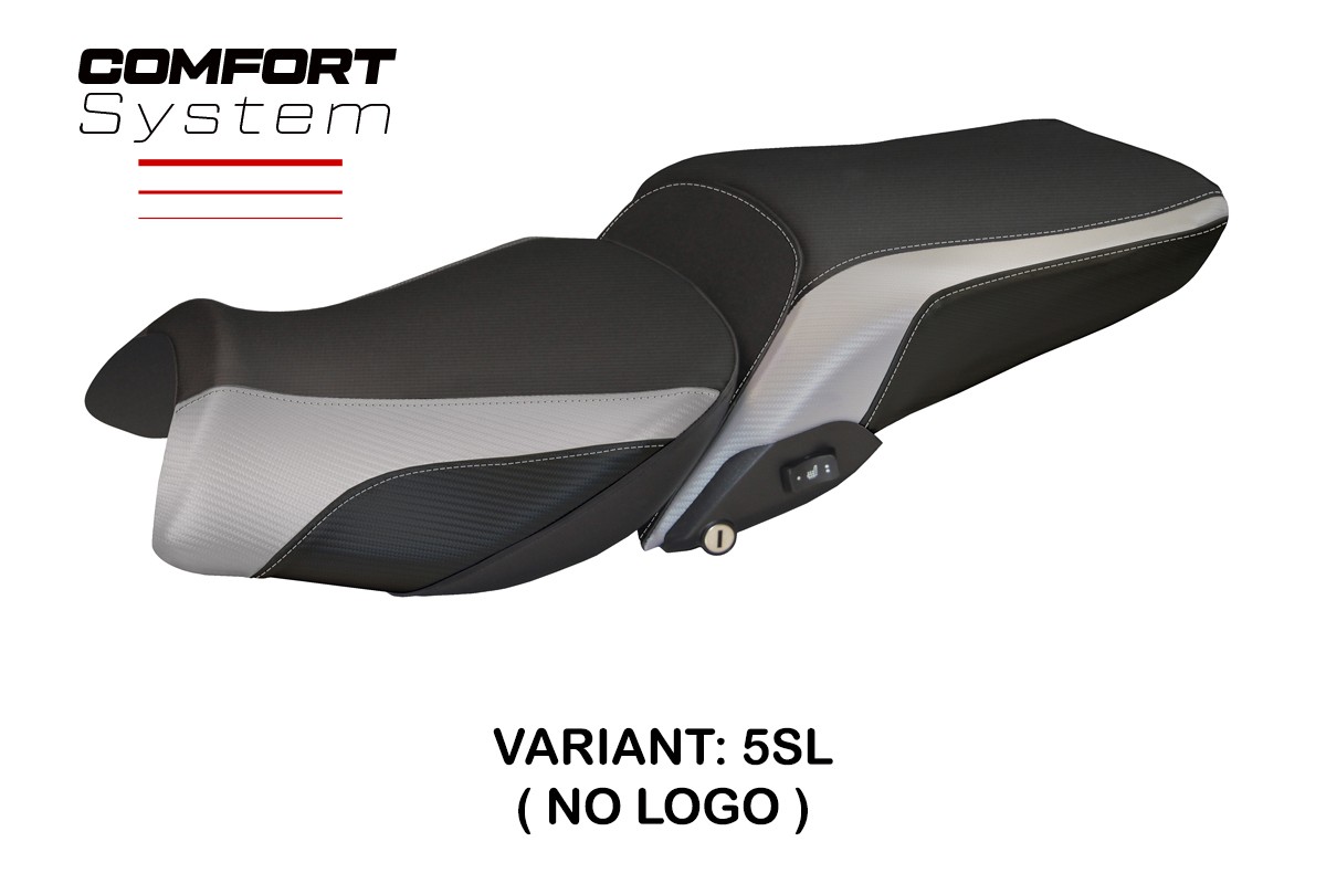 Rivestimento sella TPZ Alghero 1 Comfort argento BMW R1250RT 2019-2025