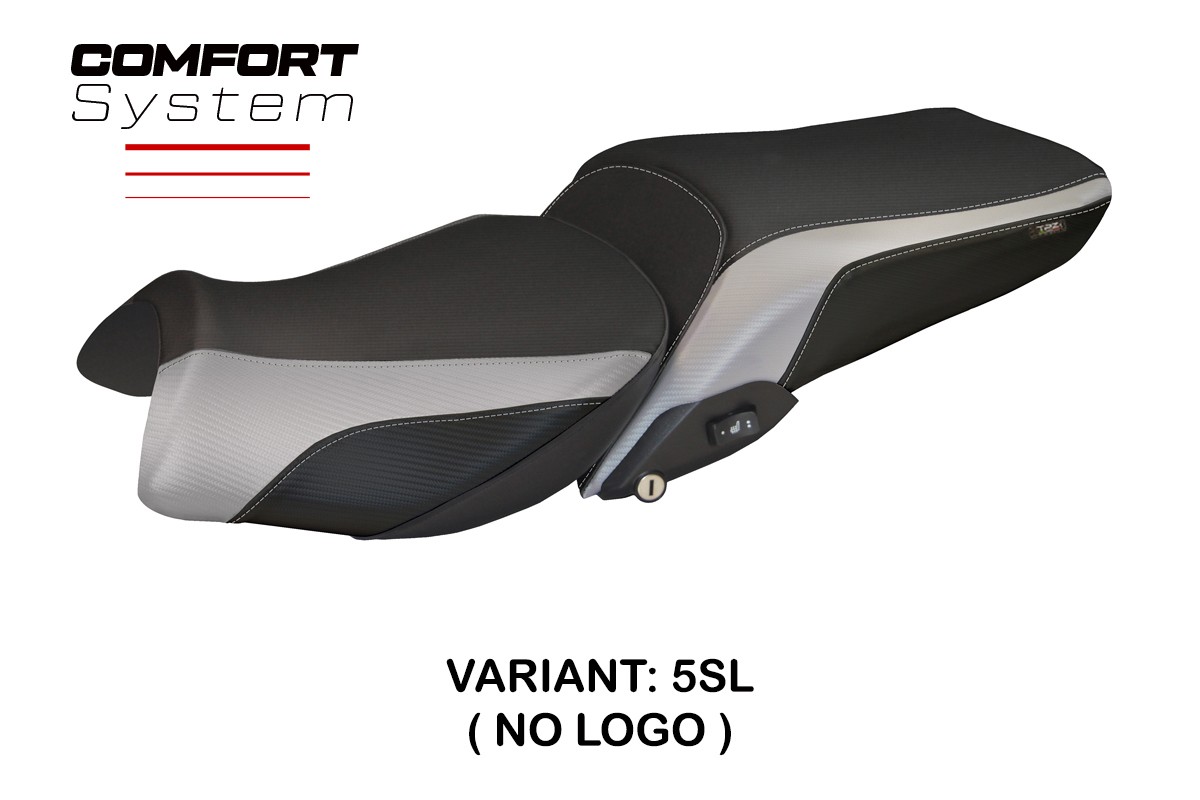 Rivestimento sella TPZ Olbia 1 Comfort argento BMW R1200RT 2014-2018