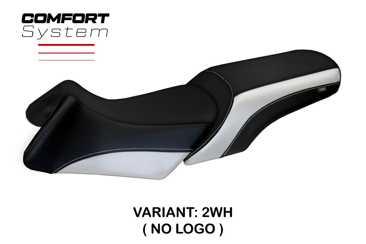 Rivestimento sella TPZ Roberto Comfort bianco BMW R1200RT 2006-2013