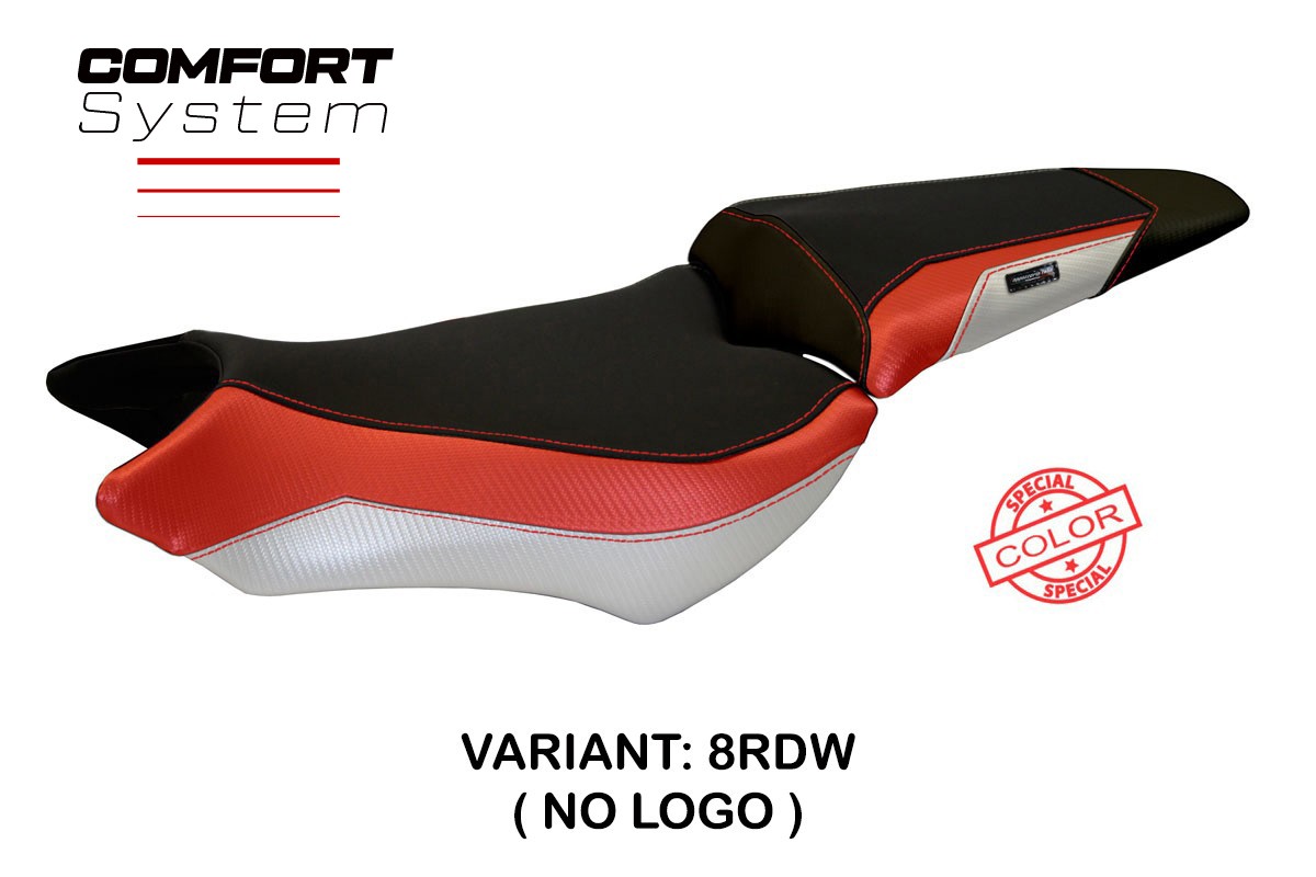 Rivestimento sella TPZ Ponza Comfort rosso-bianco Honda CB1000R 2008-2017