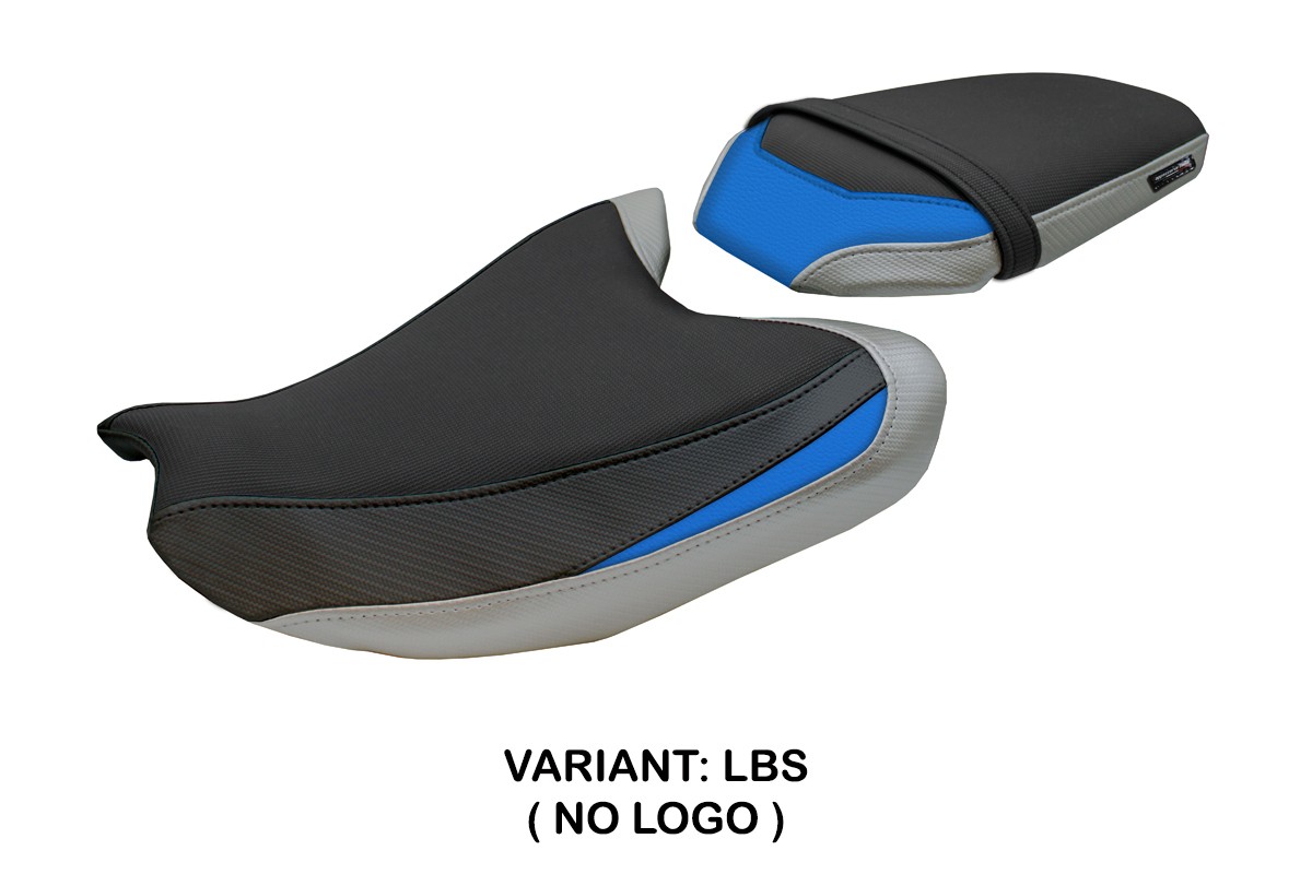 Rivestimento sella TPZ Fukaya Argento-Azzurro Yamaha MT07 2025