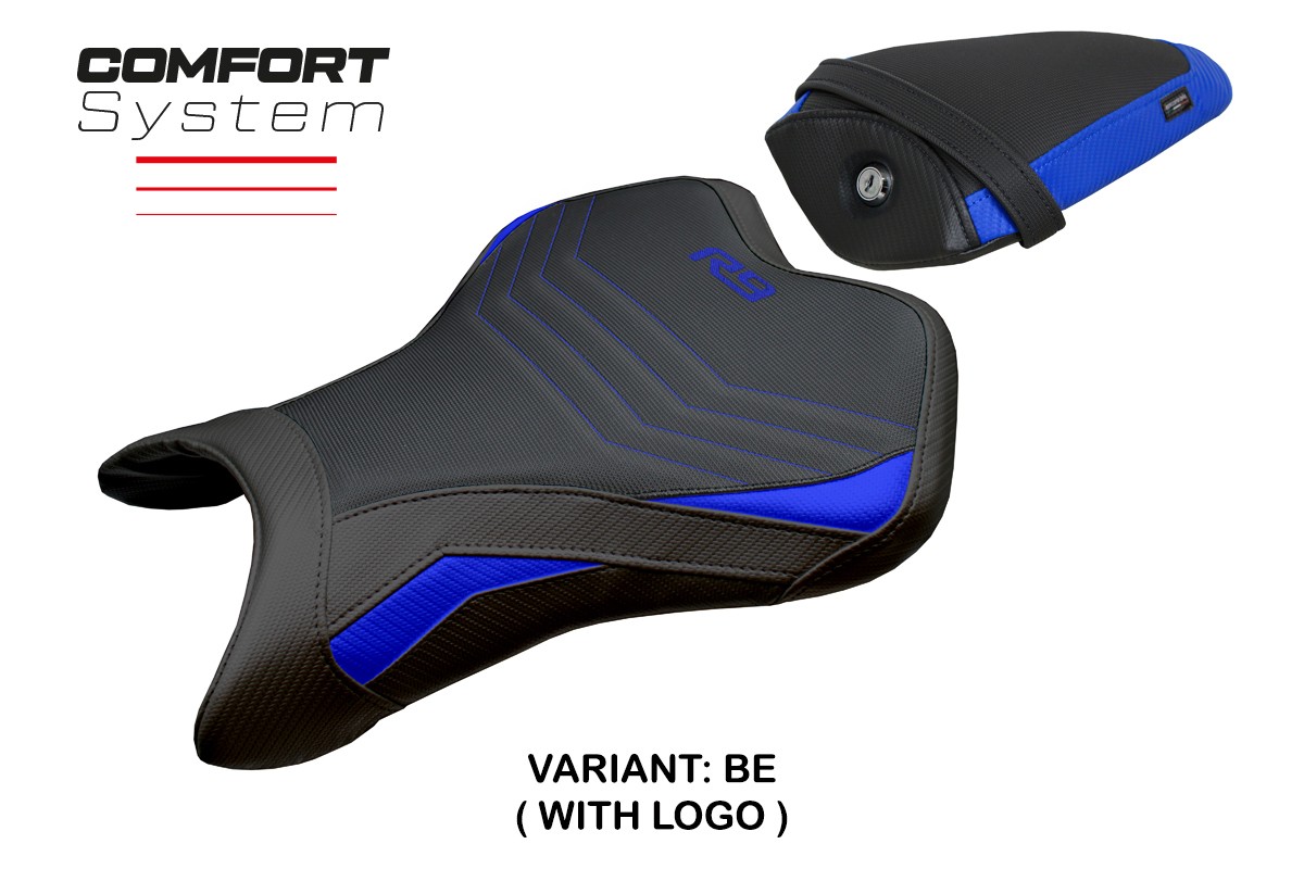 Rivestimento sella TPZ Lida Comfort Logo blu Yamaha R9 2025