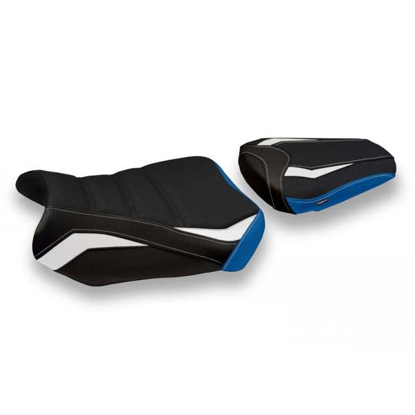 Rivestimento sella TPZ Tef? Ultragrip Special bianco-blu Suzuki GSXR600/750 2011-2023
