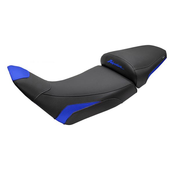 TPZ Asmara - Standard Comfort blue Complete saddle Logo Honda Africa Twin 1100 2020-2025