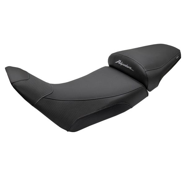 TPZ Asmara - Standard Comfort black Complete saddle Logo Honda Africa Twin 1100 2020-2025