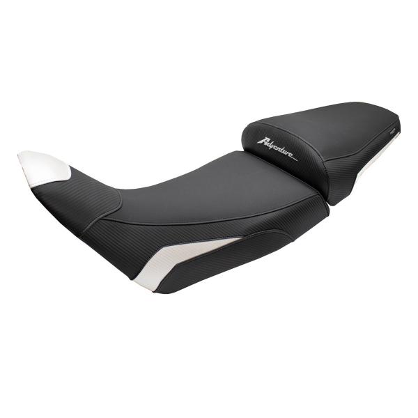 TPZ Asmara - Standard Comfort white Complete saddle Logo Honda Africa Twin 1100 2020-2025