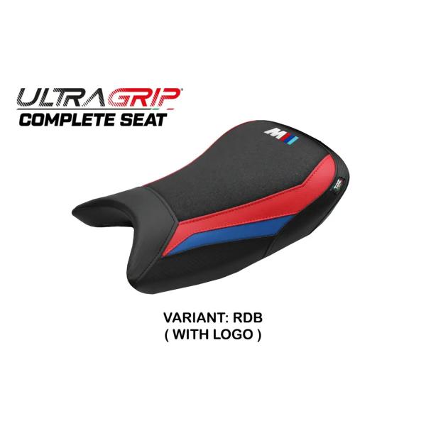 TPZ Bexley Ultragrip Red-Blue Saddle M-Logo BMW S1000R 2021-2026