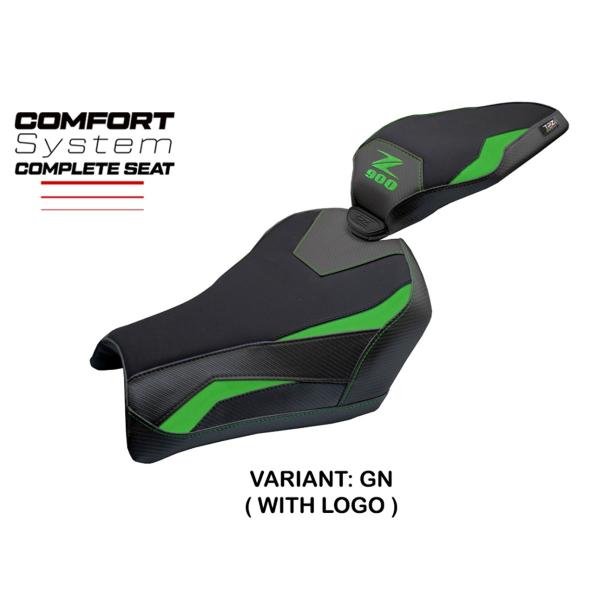 TPZ Kimiko Comfort green Saddle Logo Kawasaki Z900 2025-2026