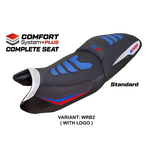 TPZ Dorfen Comfort Plus White-Red-Blue Saddle Logo BMW R1300GS 2023-2026
