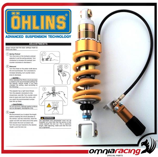 Ohlins shock absorber STX46 358mm BMW R 1100 RS (R1100RS) 1993-2001
