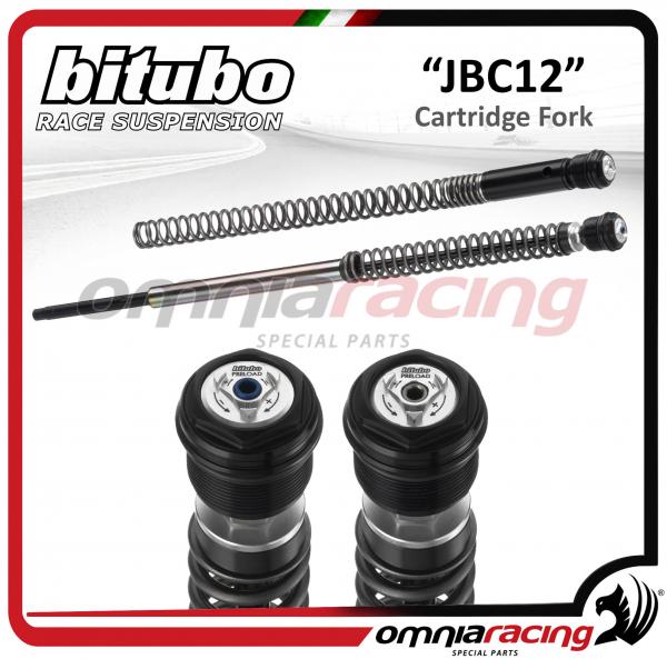Bitubo JBC12 cartucce Forcella Pressurizzate Regolabile per Triumph Bonneville / T100 2001>2015
