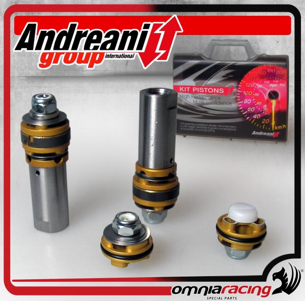 Andreani Compression and Rebound Fork Valve Pistons Kit for Honda CR 85 2001>2007