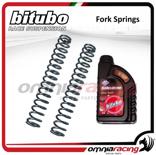 Bitubo Fork Linear 85 Oil for Kawasaki Z1000 2007 2009 - Mk65 Front Springs - Suspension