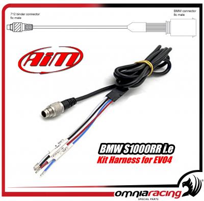 AIM Kit Cavo EVO4 Specifico per BMW S1000RR i.e - 712 Blinder Connector 5c Male/ 8c Male