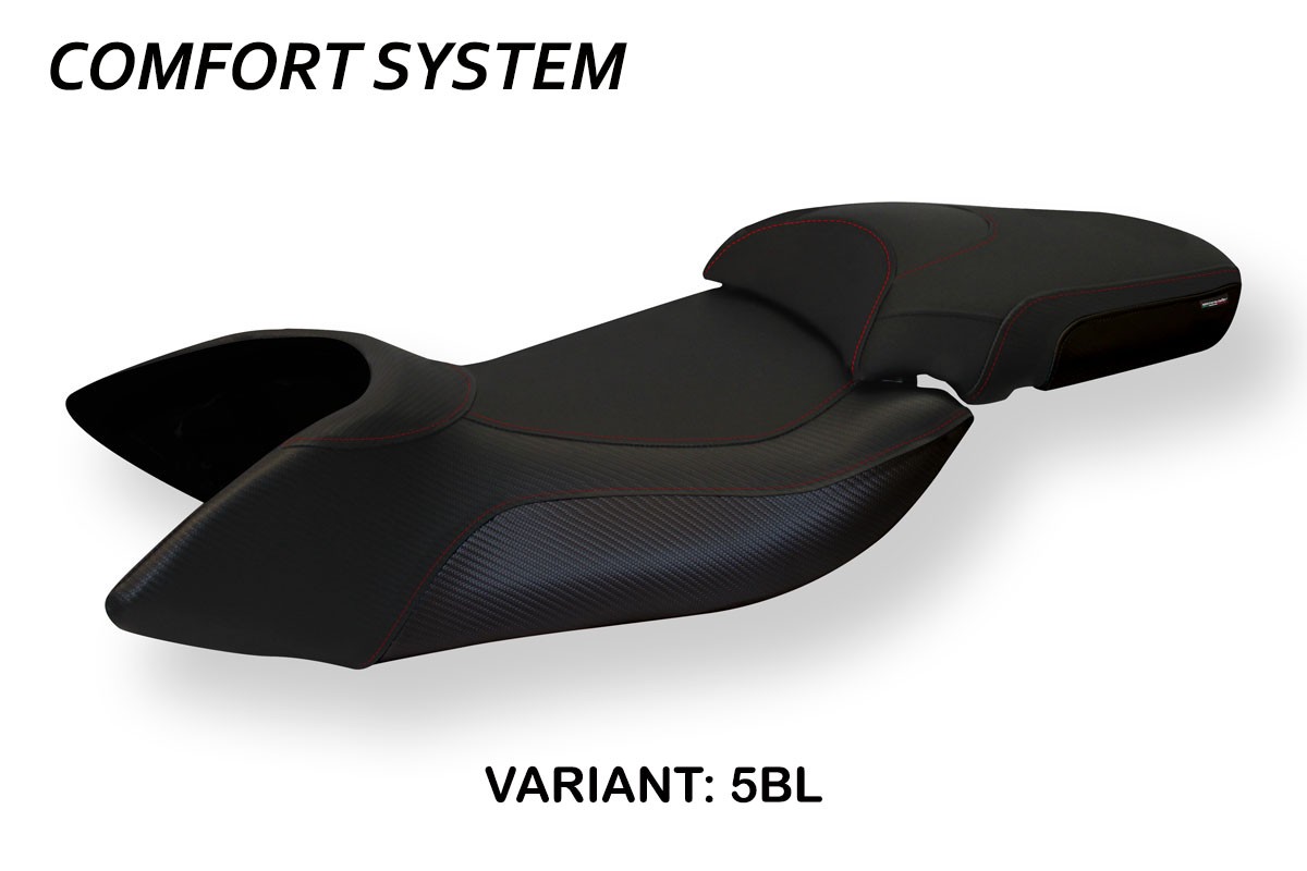 Rivestimento sella TPZ Praya 1 Comfort nero Aprilia Mana 850 2007-2016