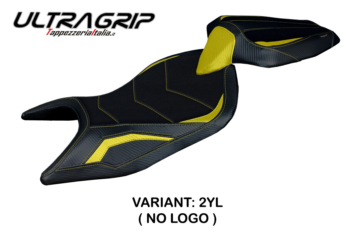 Rivestimento sella TPZ Naxos Ultragrip giallo Aprilia RS660 2021-2025