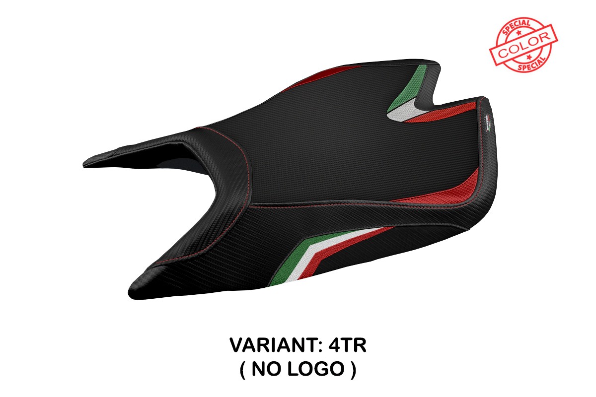 Rivestimento sella TPZ Leon Special tricolore Aprilia RSV4 2021-2025
