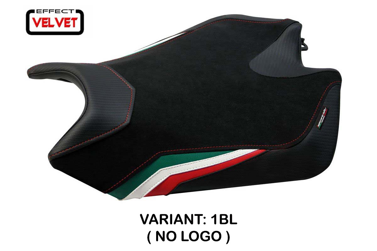Rivestimento sella TPZ Torino Velvet nero Aprilia RSV4 2009-2020