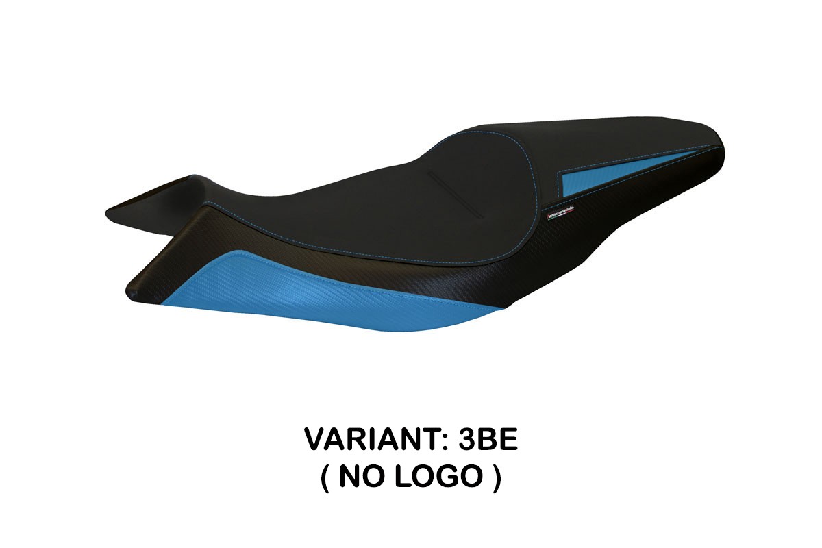 TPZ Asti 1 blue Saddle covering Aprilia Shiver 2010-2020