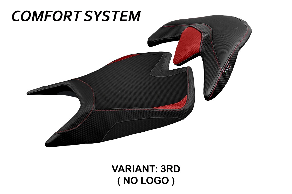 Rivestimento sella TPZ Zuera Comfort rosso Aprilia Tuono V4 2021-2025