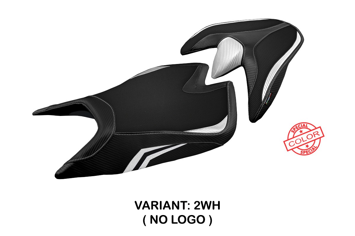 Rivestimento sella TPZ Zuera Special bianco Aprilia Tuono V4 2021-2025