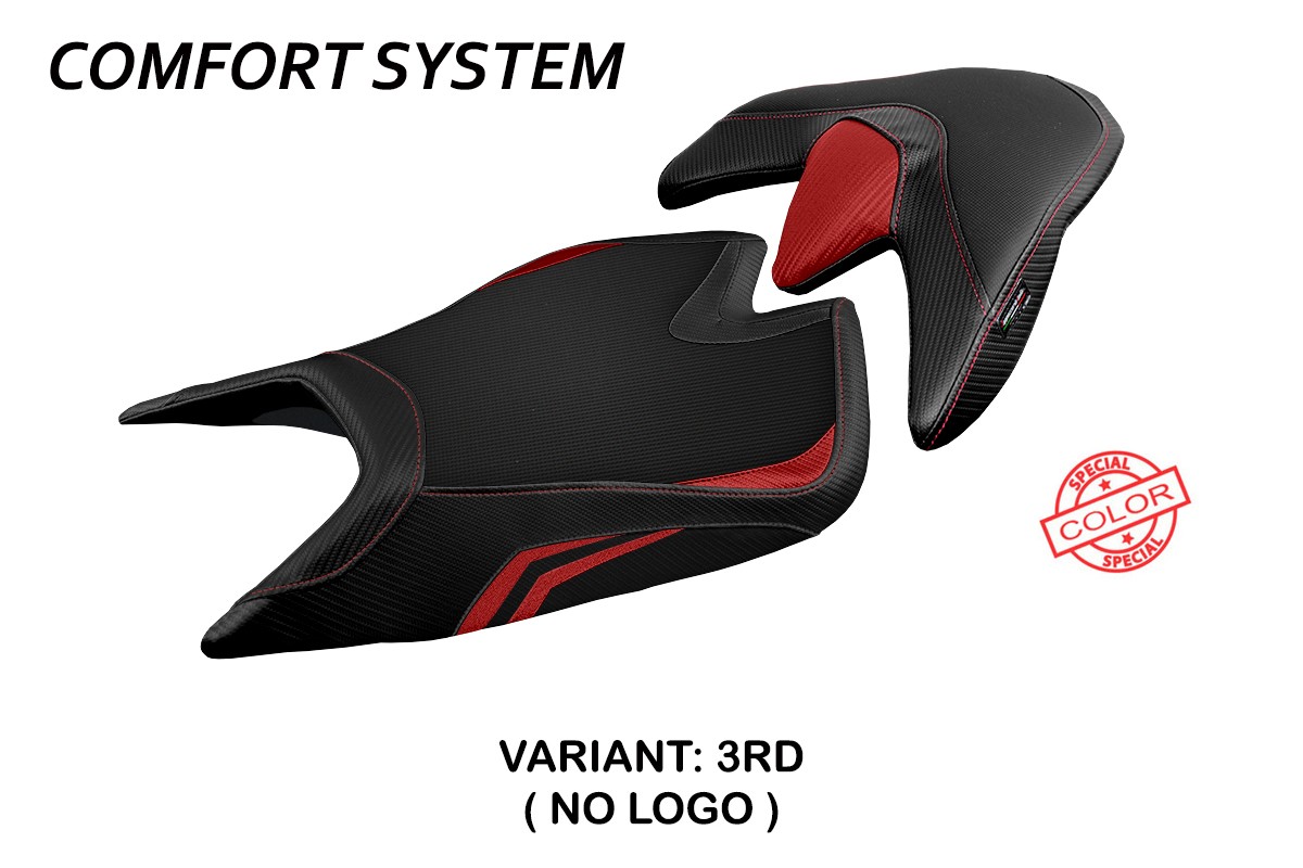 Rivestimento sella TPZ Zuera Comfort Special rosso Aprilia Tuono V4 2021-2025