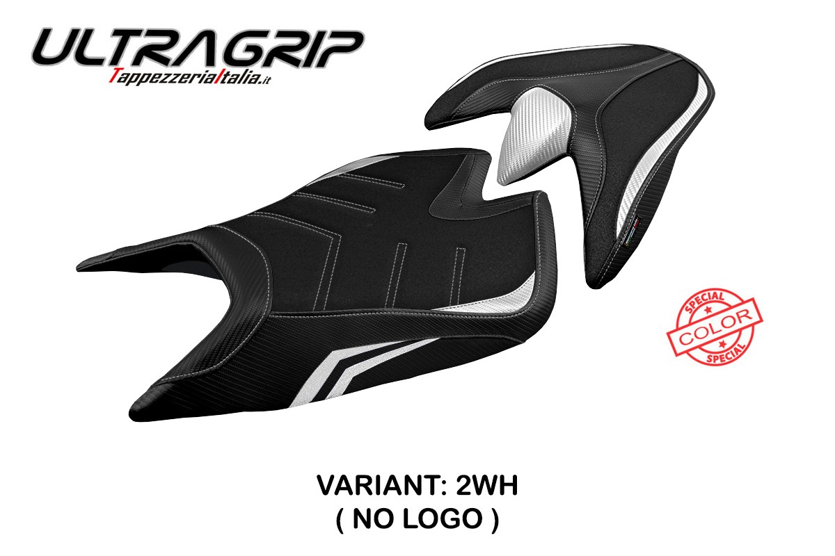 Rivestimento sella TPZ Zuera Ultragrip Special bianco Aprilia Tuono V4 2021-2025