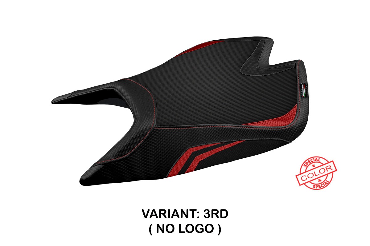 Rivestimento sella TPZ Nashua Special rosso Aprilia Tuono V4 Factory 2021-2025