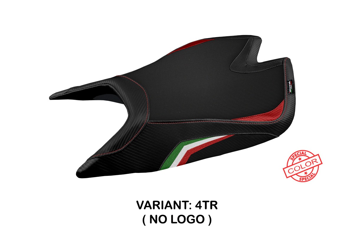 Rivestimento sella TPZ Nashua Special tricolore Aprilia Tuono V4 Factory 2021-2025