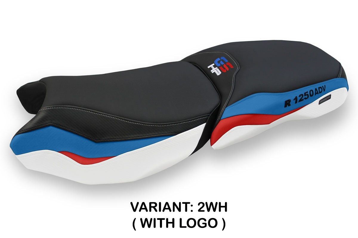 Rivestimento sella TPZ Baceno Logo bianco BMW R1250GS Adventure 2019-2024