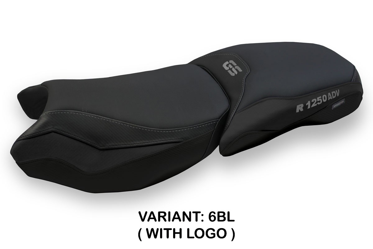 Rivestimento sella TPZ Baceno 4 Logo nero BMW R1250GS Adventure 2019-2024