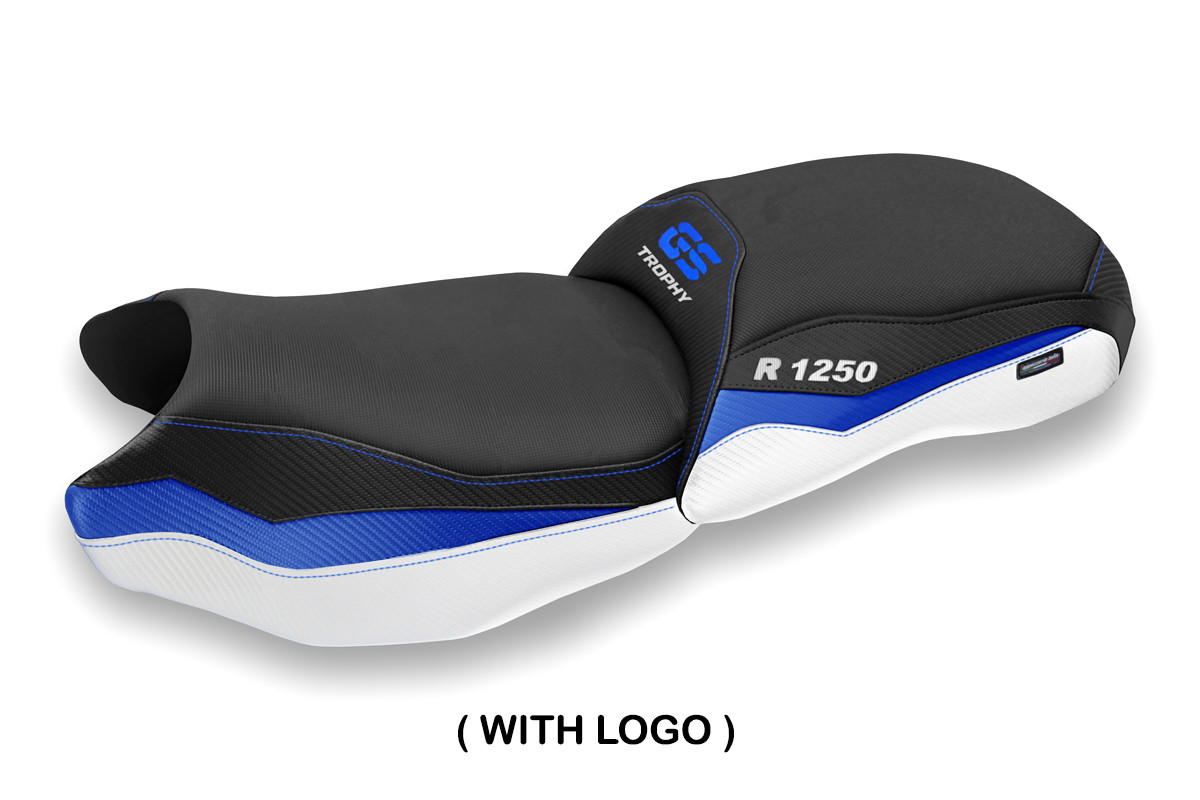 Rivestimento sella TPZ Linxi Logo blu-bianco BMW R1250GS 2019-2023