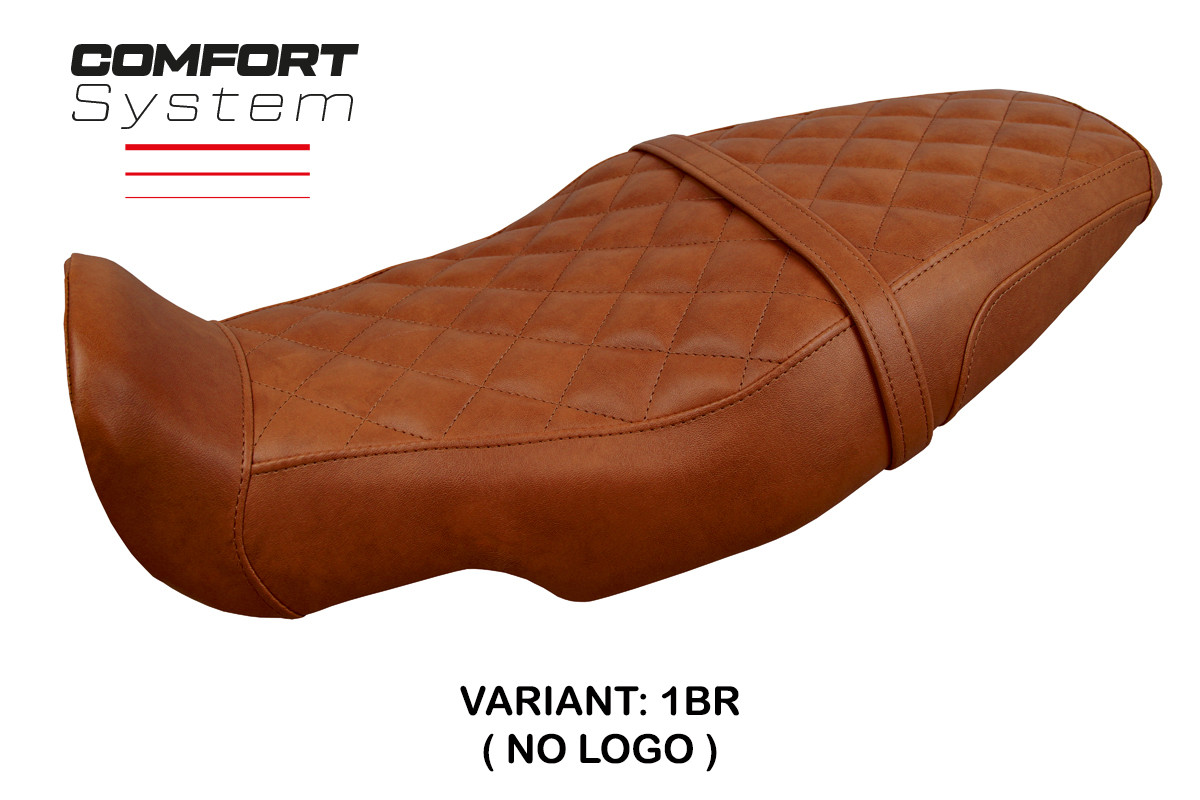 TPZ Camberra Comfort brown Saddle covering Benelli Leoncino 800 2022-2025