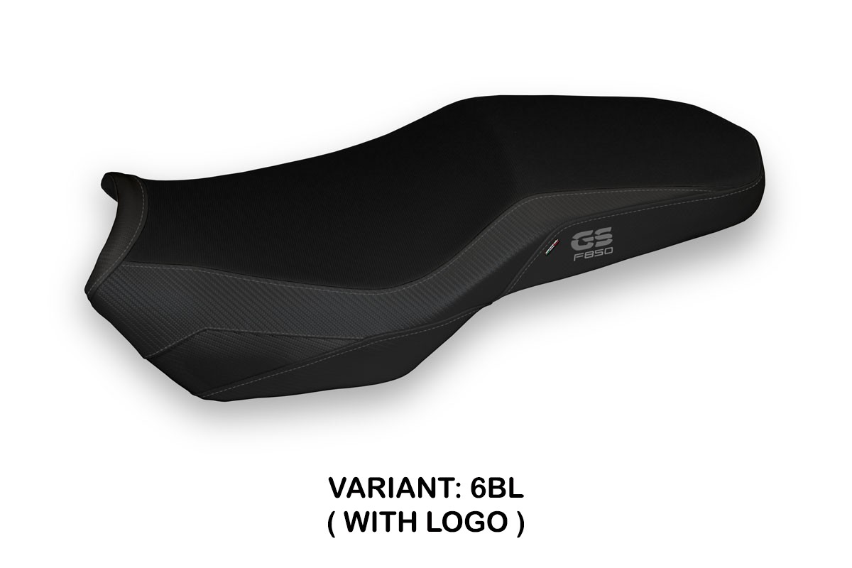 Rivestimento sella TPZ Divo Logo nero BMW F850GS Adventure 2019-2024