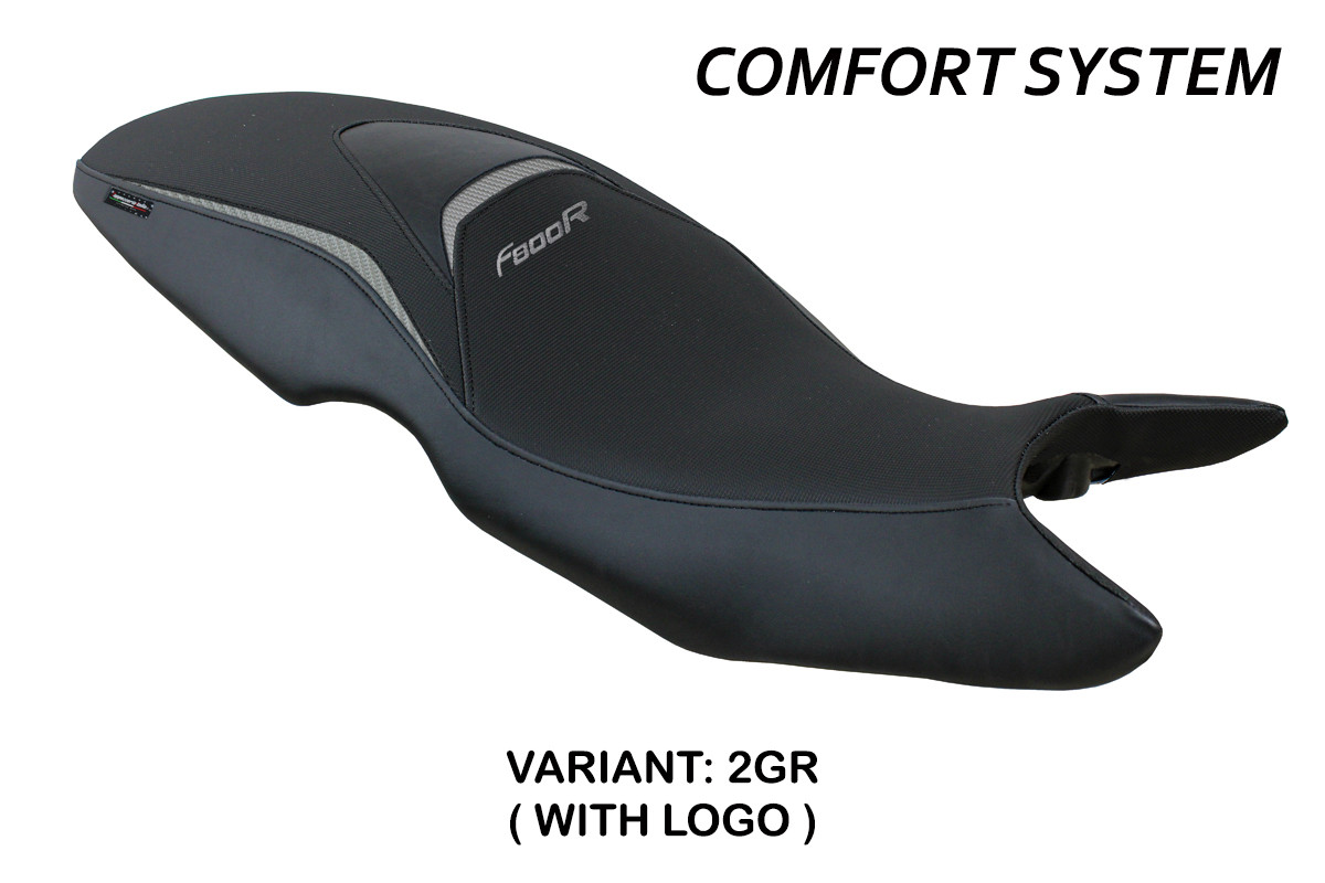 Rivestimento sella TPZ Maili Comfort Logo grigio BMW F800R 2009-2020