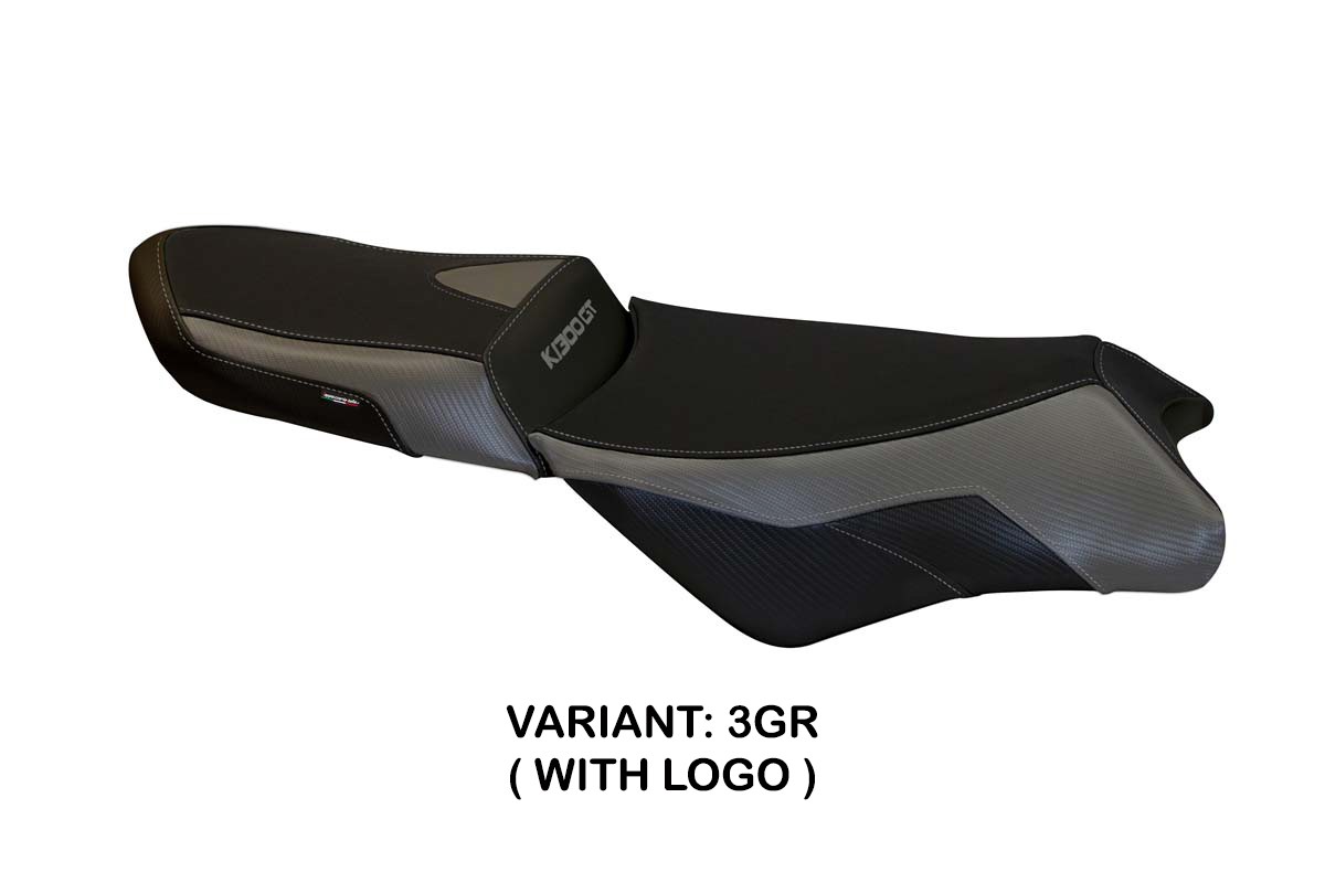 TPZ Banff 1 grey Saddle covering Logo BMW K1300GT 2009-2011