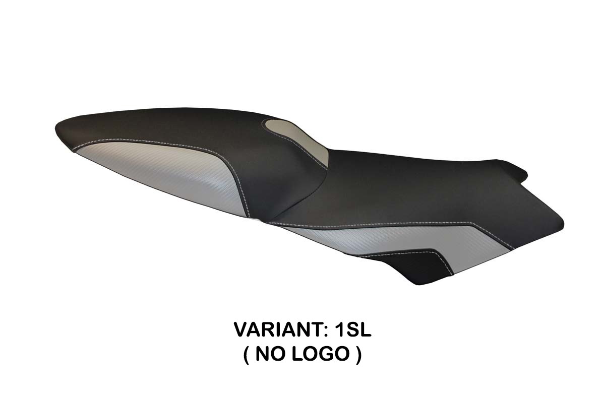 Rivestimento sella TPZ Lariano 2 argento BMW K1300S 2009-2016